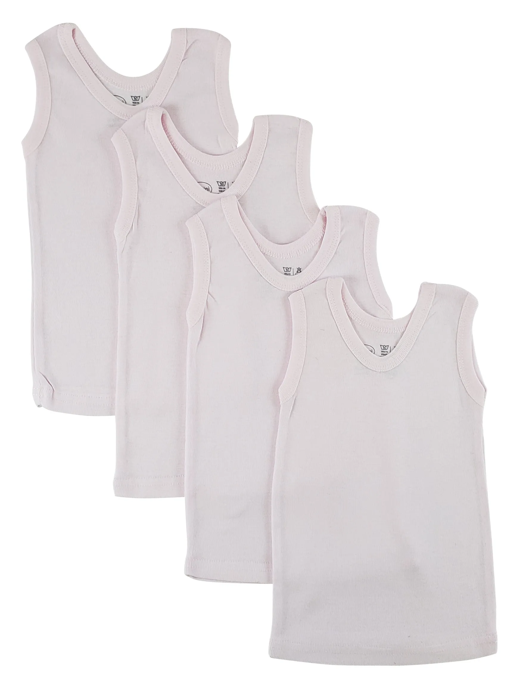 Bambini Pink Tank Top 3 Pack