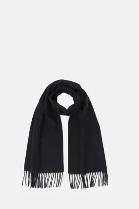 Cashmere Scarf Solid Navy