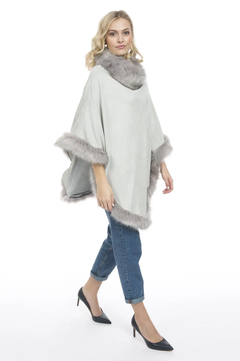 Jayley Faux Suede and Faux Fur SUFM23A