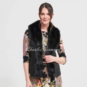 Joseph Ribkoff Faux Fur Gilet – Style 213996