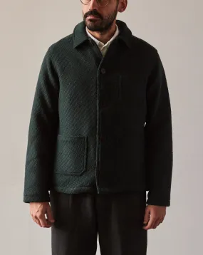 La Paz Baptista Jacket, Green Wool