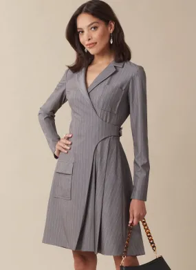 McCall's sewing pattern 8528 Blazer Wrap Dresses