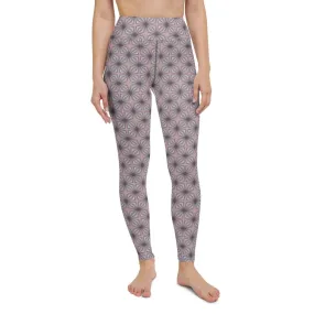 Pink Pottery Women's High-Waisted Yoga Pants