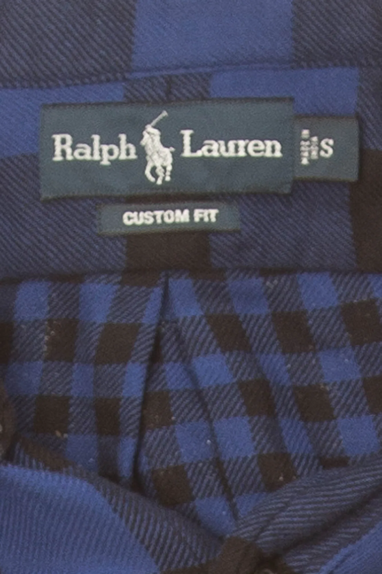 Ralph Lauren - Blue Plaid Long Sleeve Button Down - S