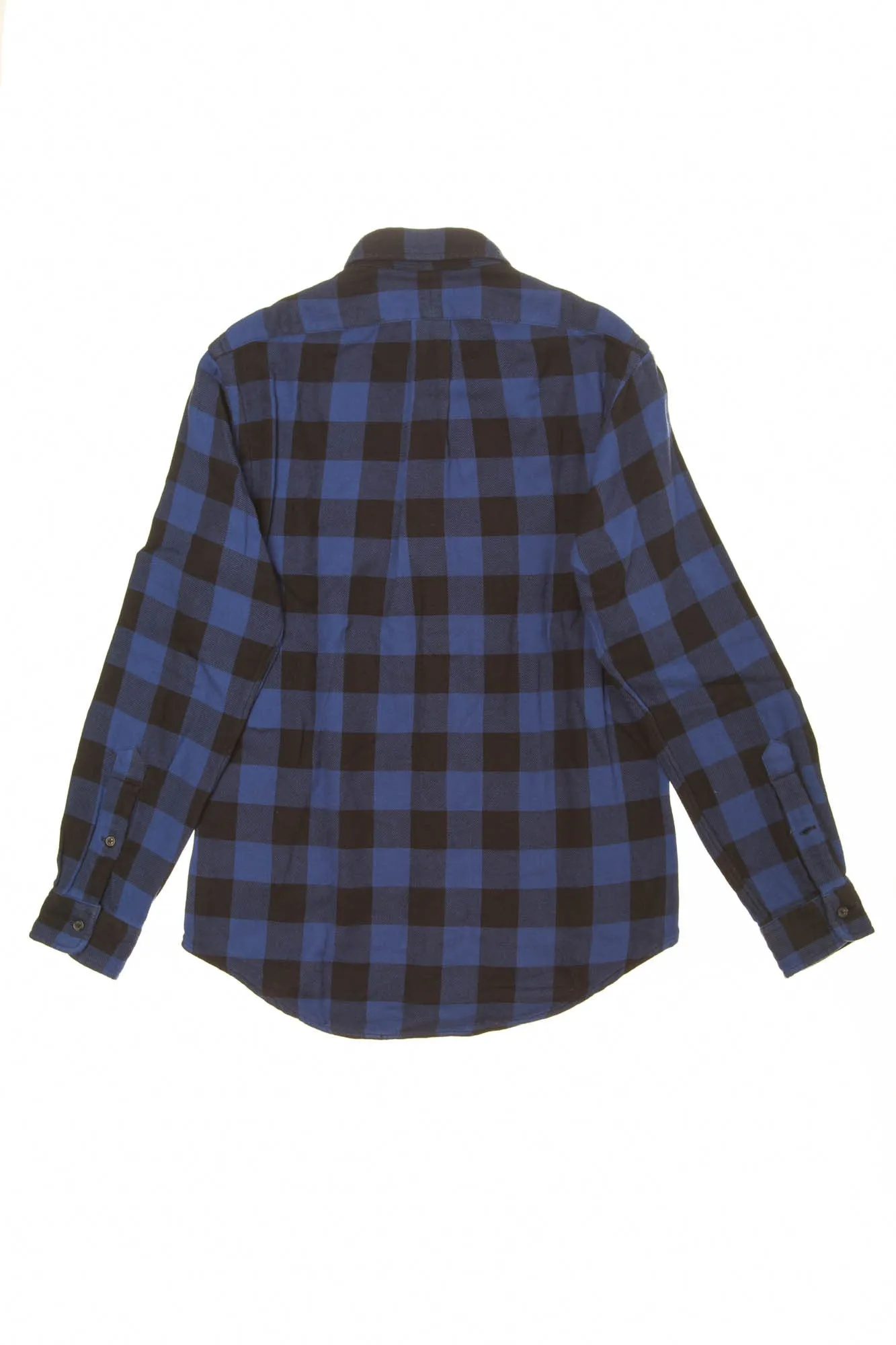 Ralph Lauren - Blue Plaid Long Sleeve Button Down - S