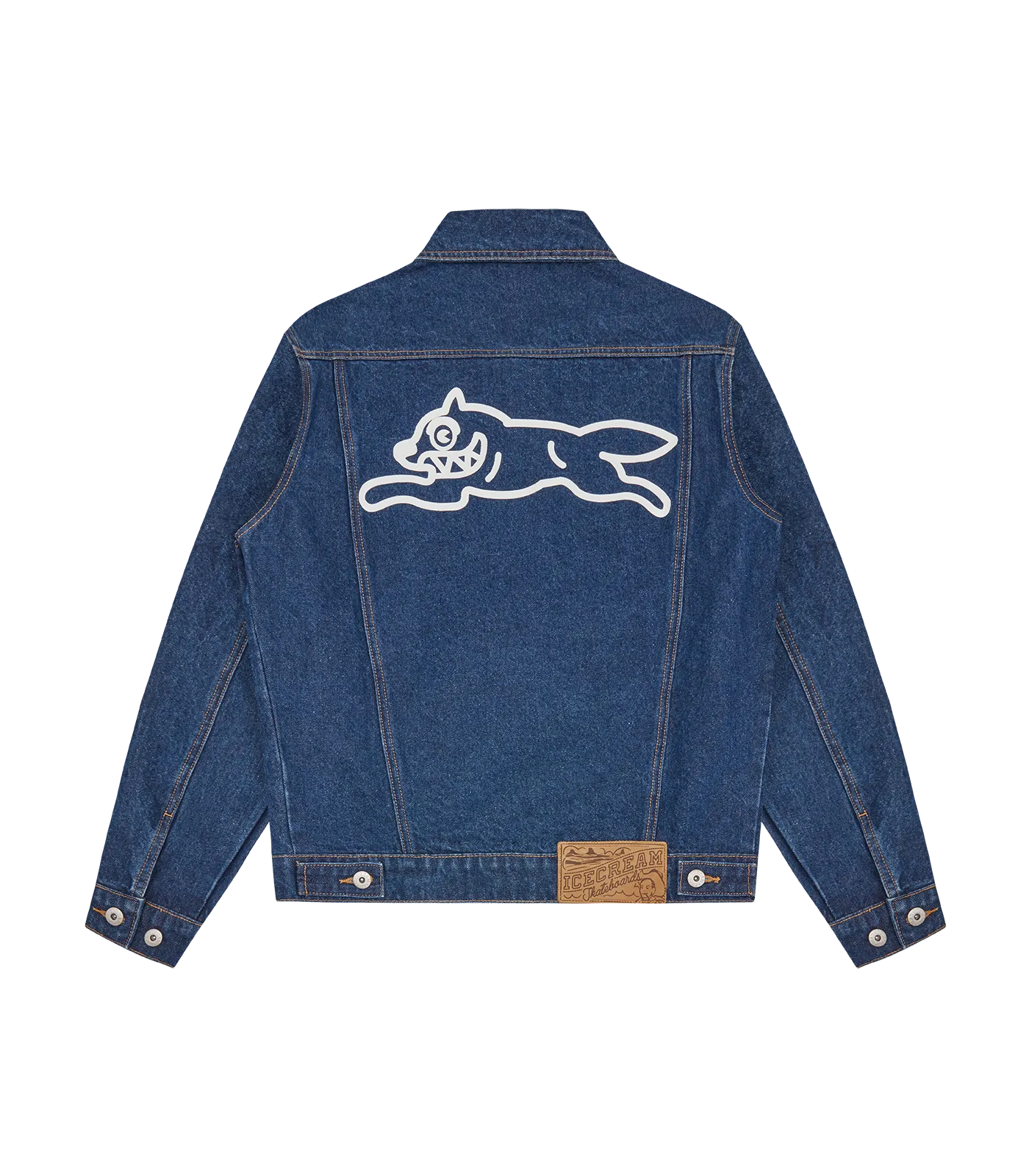 RUNNING DOG DENIM TRUCKER JACKET - INDIGO