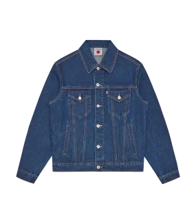 RUNNING DOG DENIM TRUCKER JACKET - INDIGO