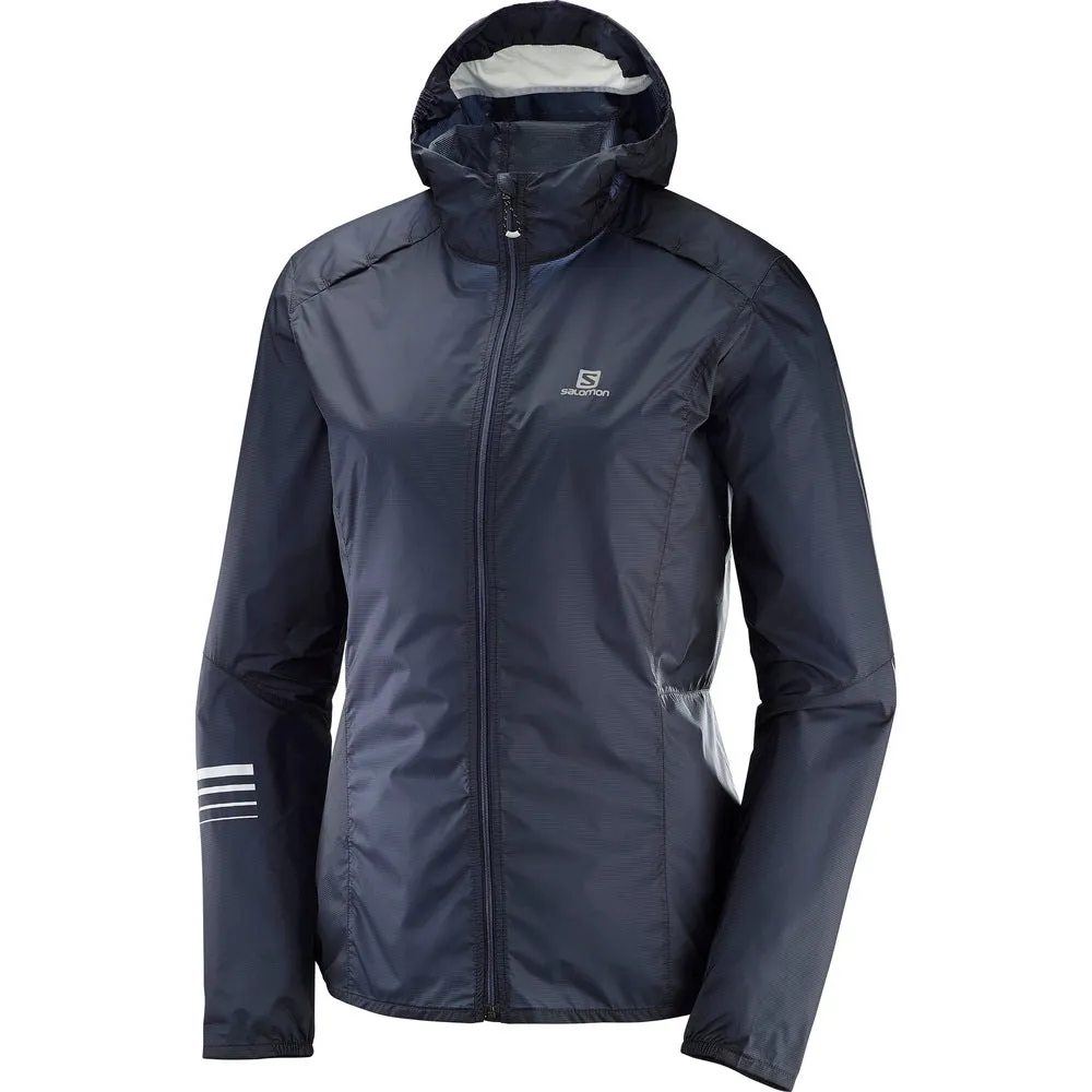 Salomon Womens Lightning Wind Hoodie Running Jackets