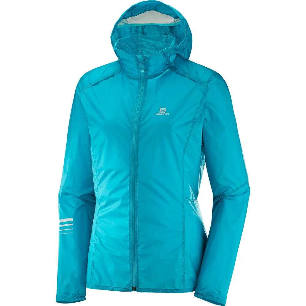 Salomon Womens Lightning Wind Hoodie Running Jackets